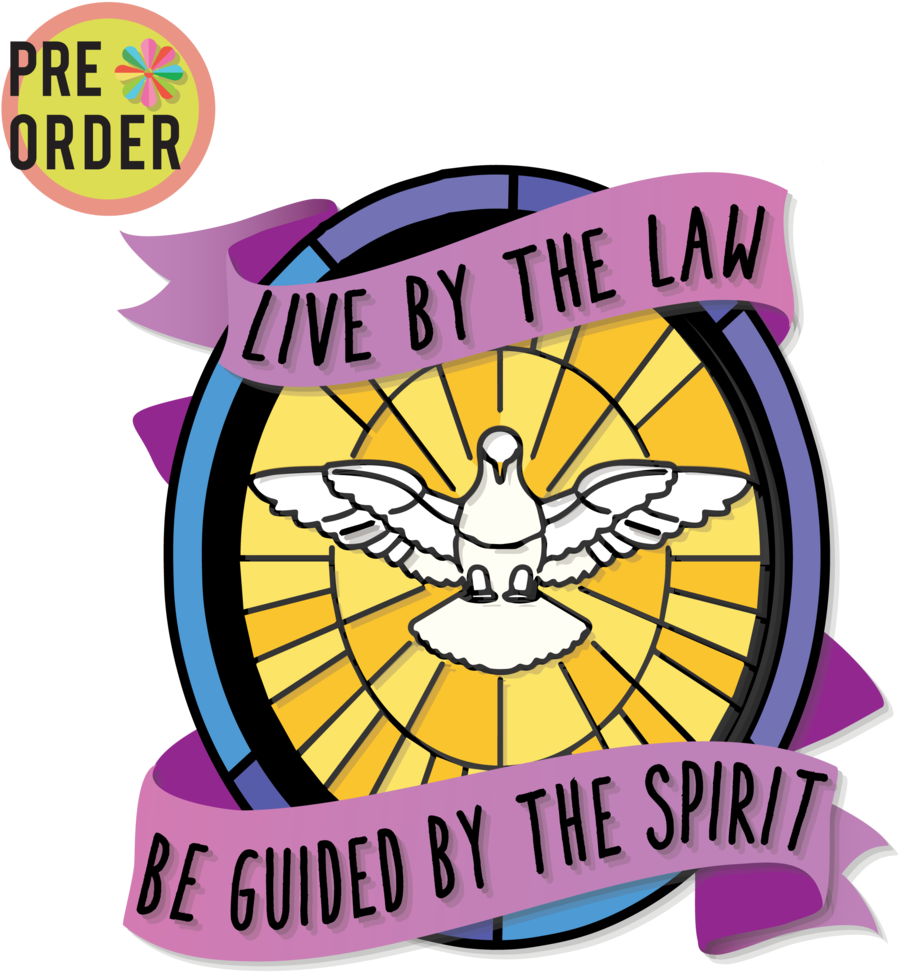 Scout Sunday "live By Law, Be Guided By The Spirit" Clipart (1024x1024), Png Download