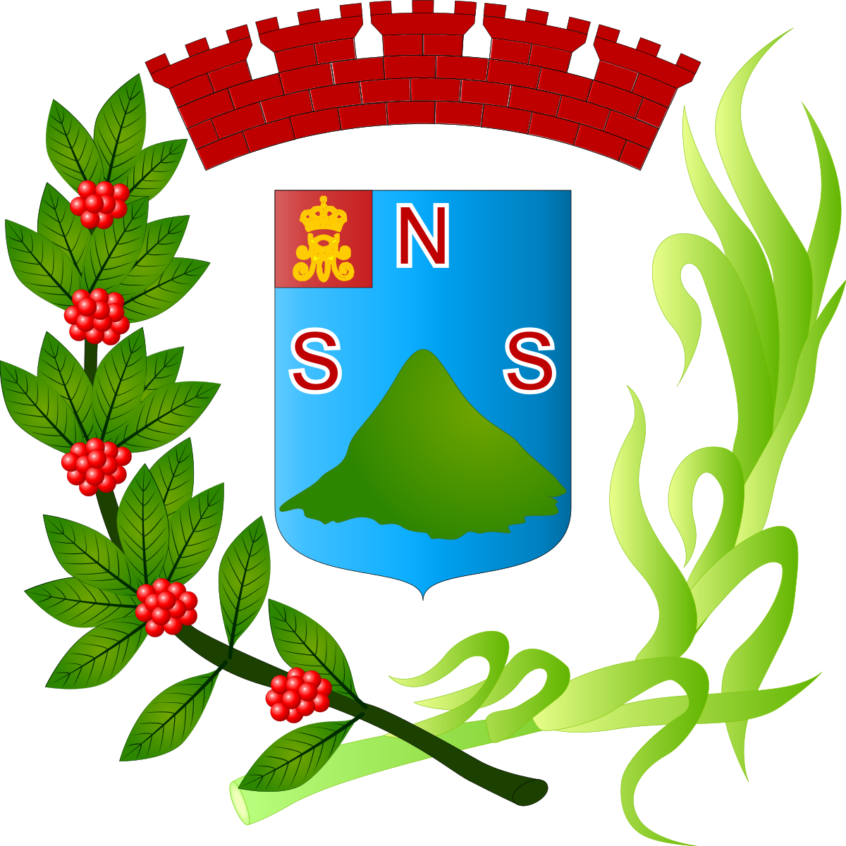 Escudo De La Libertad El Salvador Clipart (1200x1200), Png Download