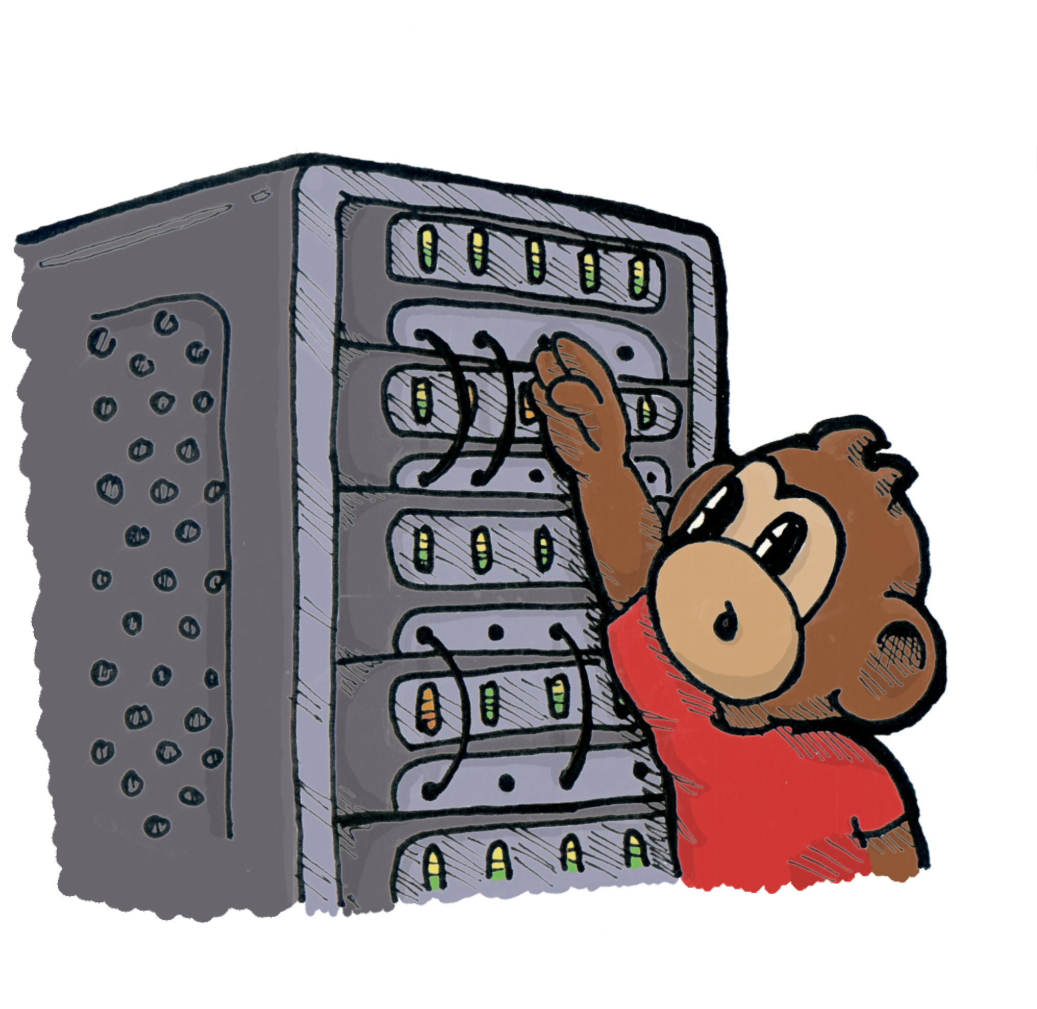 We Know That Changing Or Upgrading Your It Infrastructure - Cartoon Clipart (2040x2000), Png Download