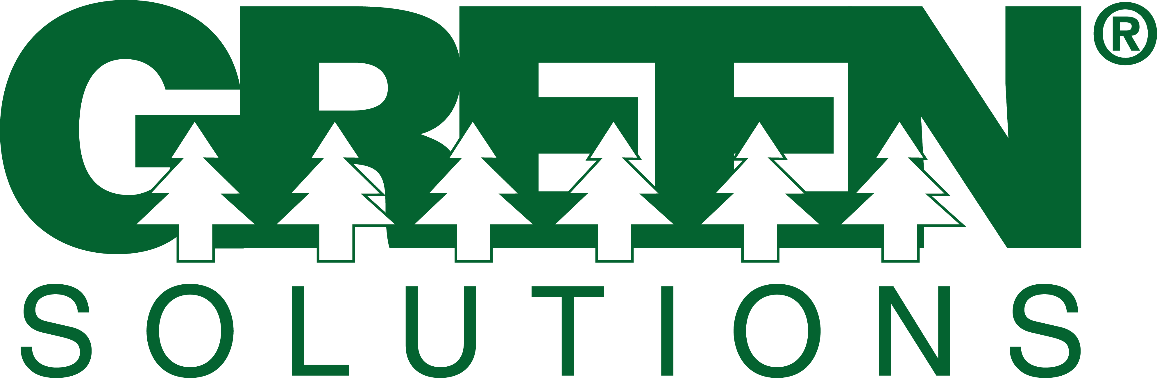 Green Solutions Logo Clipart (3981x1300), Png Download