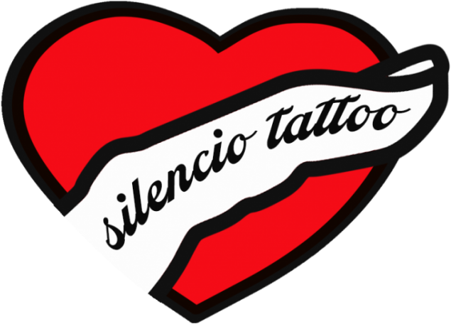 Silencio Tattoo Clipart (1400x653), Png Download