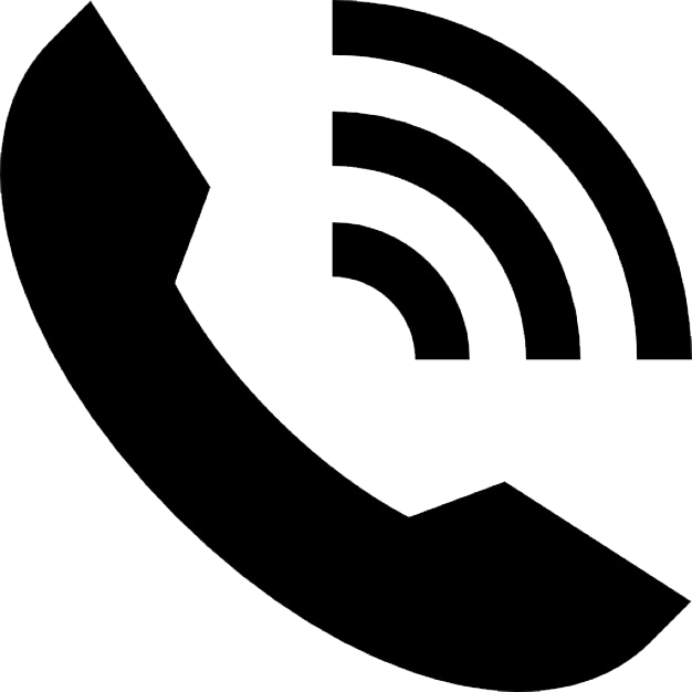 Phonesymbol Clip Art Black And White - Simbolo De Telefono Png Transparent Png (626x626), Png Download