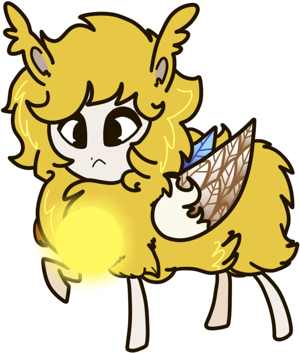 Moth By Flashthejackalope Fur Affinity [dot] Net Clipart (610x730), Png Download