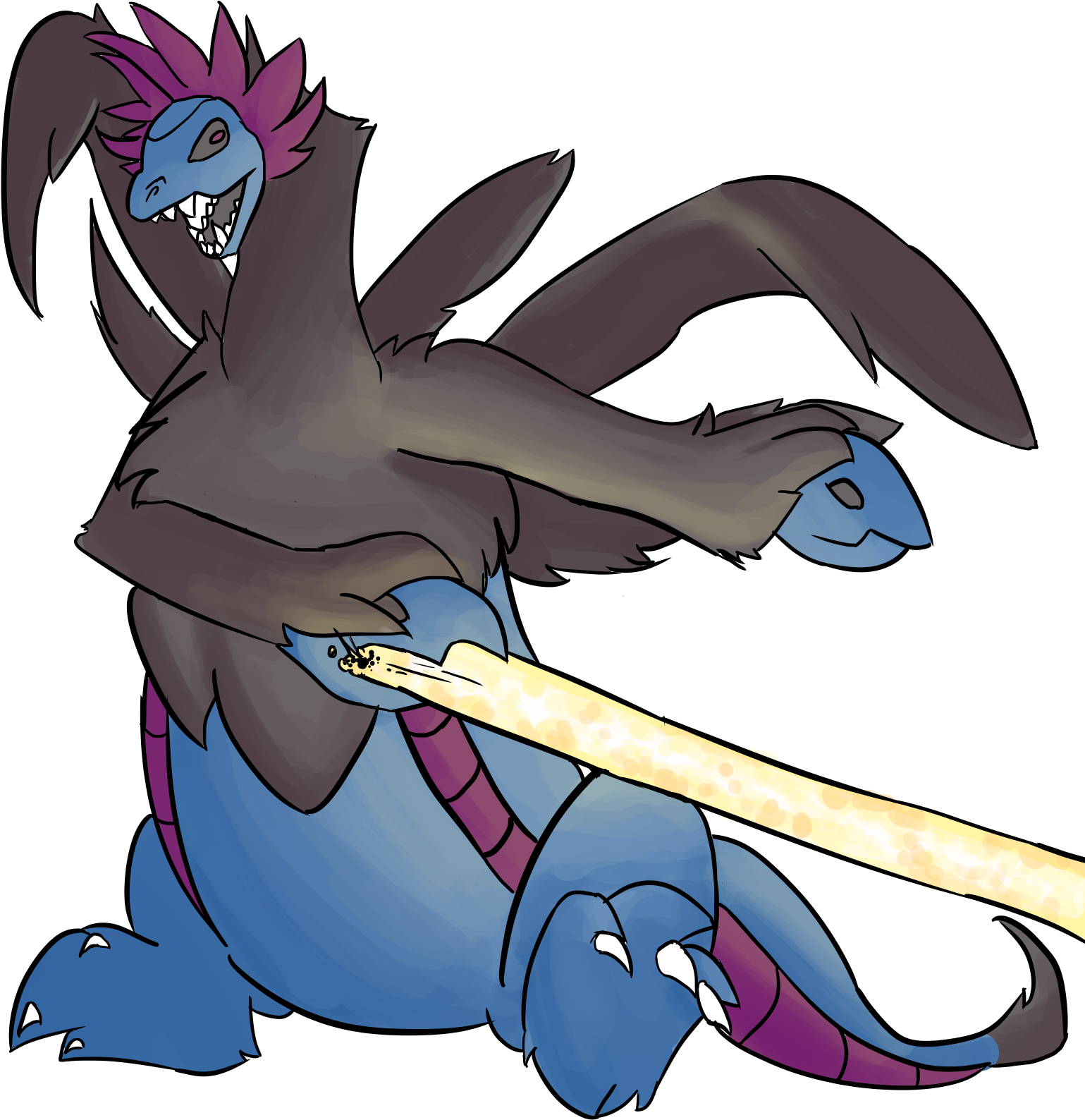 Jackalope Frost - Cartoon Clipart (1600x1600), Png Download