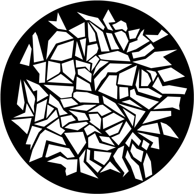 Crackling Rose - Circle Clipart (800x800), Png Download