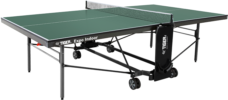 Tiger Ping Pong - German Table Tennis Table Clipart (800x500), Png Download