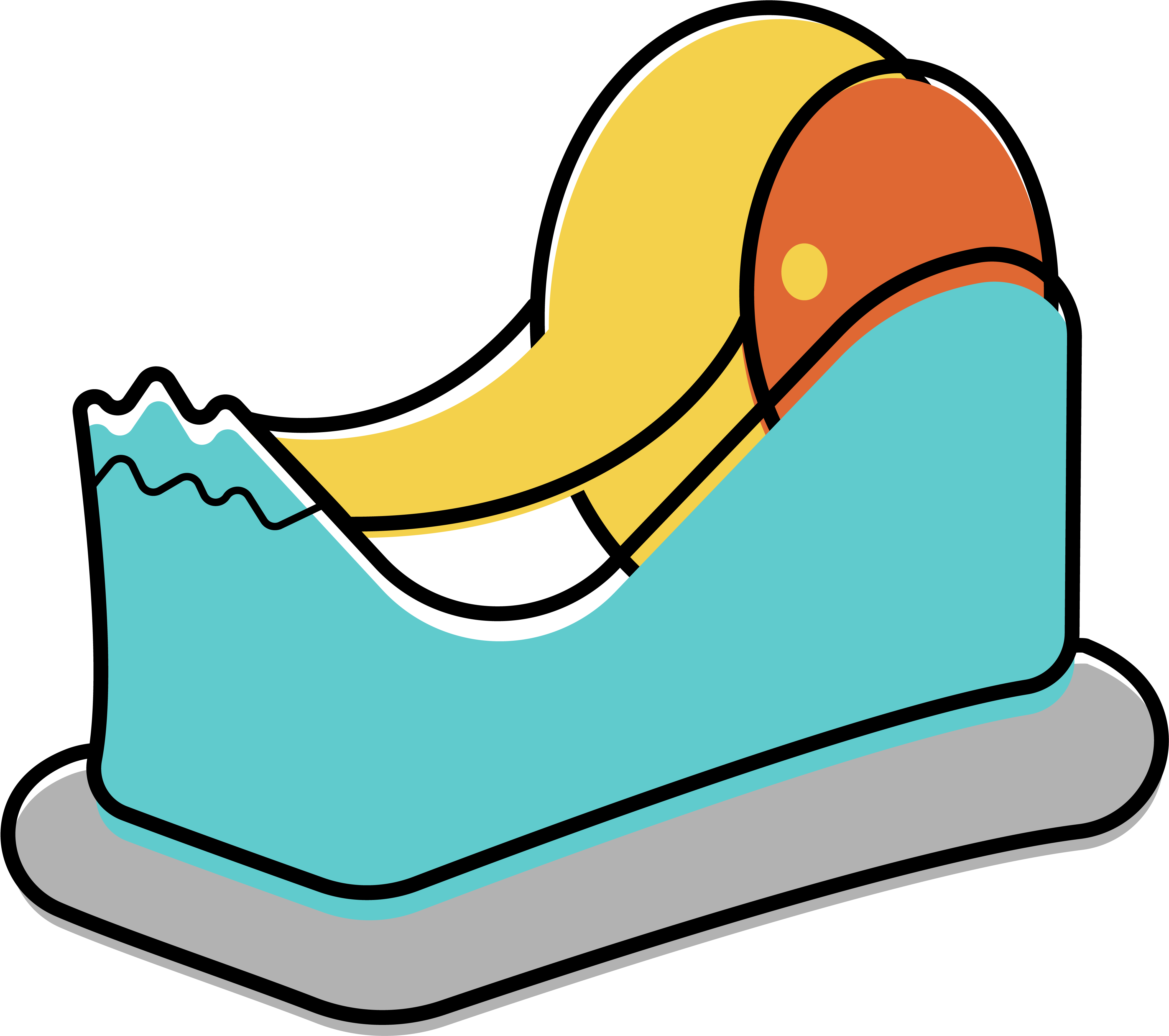 School Supplies Stationery Illustration Elements Hand Clipart (8334x8334), Png Download