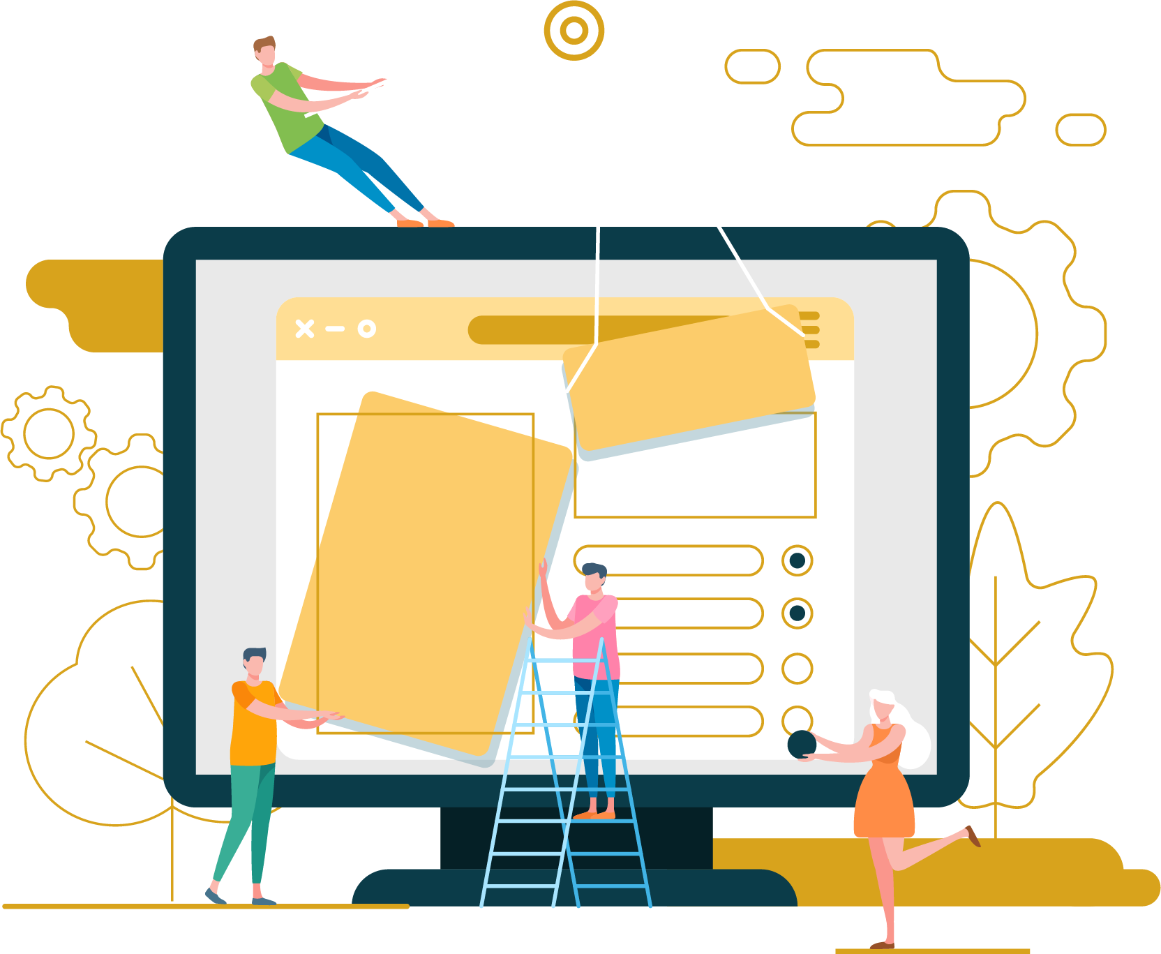 Features - Arqueología Digital Clipart (1664x1367), Png Download