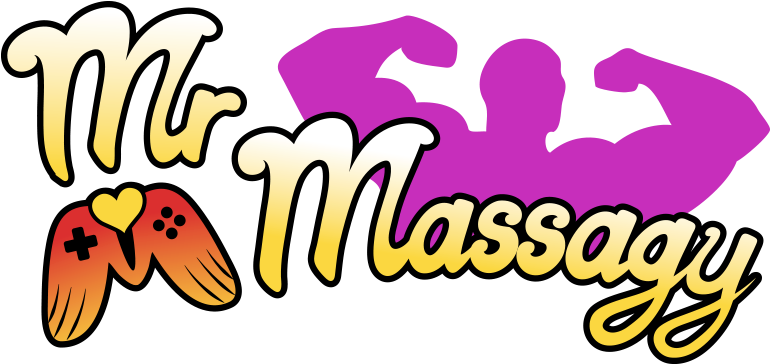 Logo - Mr Massagy Logo Clipart (769x426), Png Download