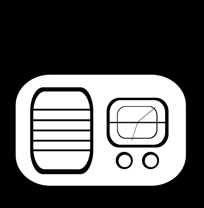 6 - Radio Clip Art - Png Download (784x800), Png Download