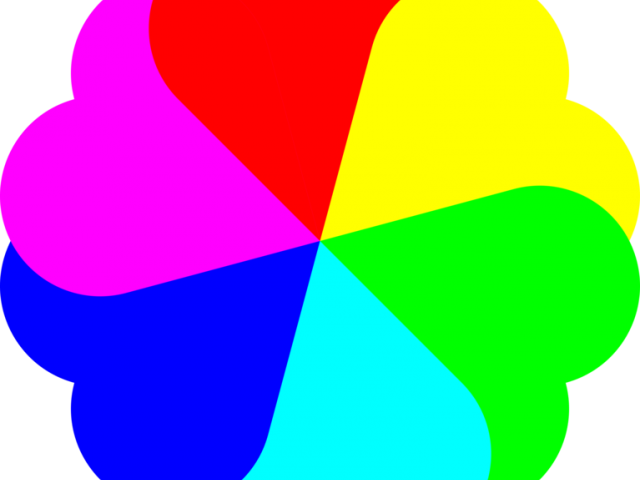 Colors Clipart Rainbow - Png Download (640x480), Png Download