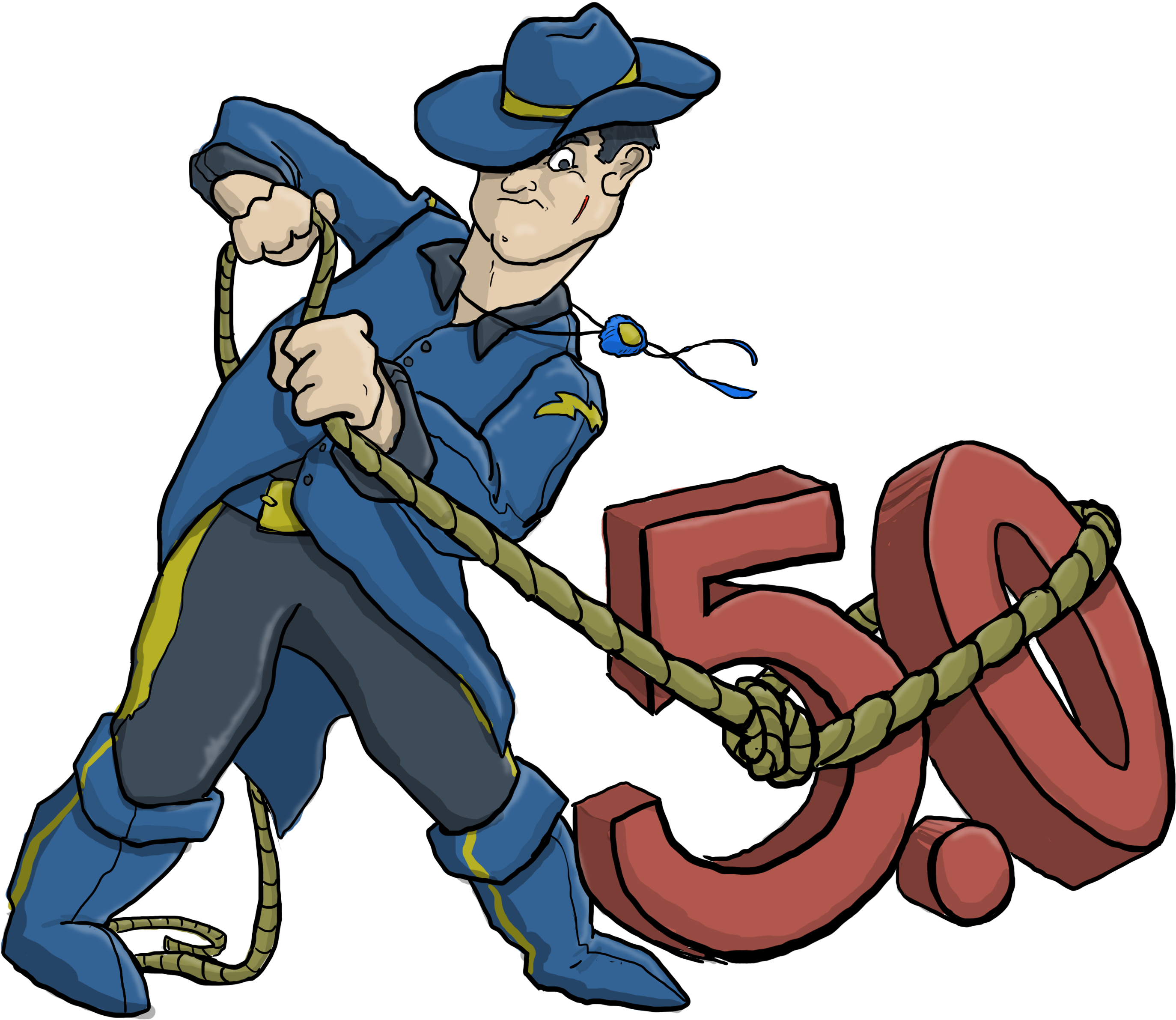 The Chargers Rank - Cartoon Clipart (3300x2550), Png Download