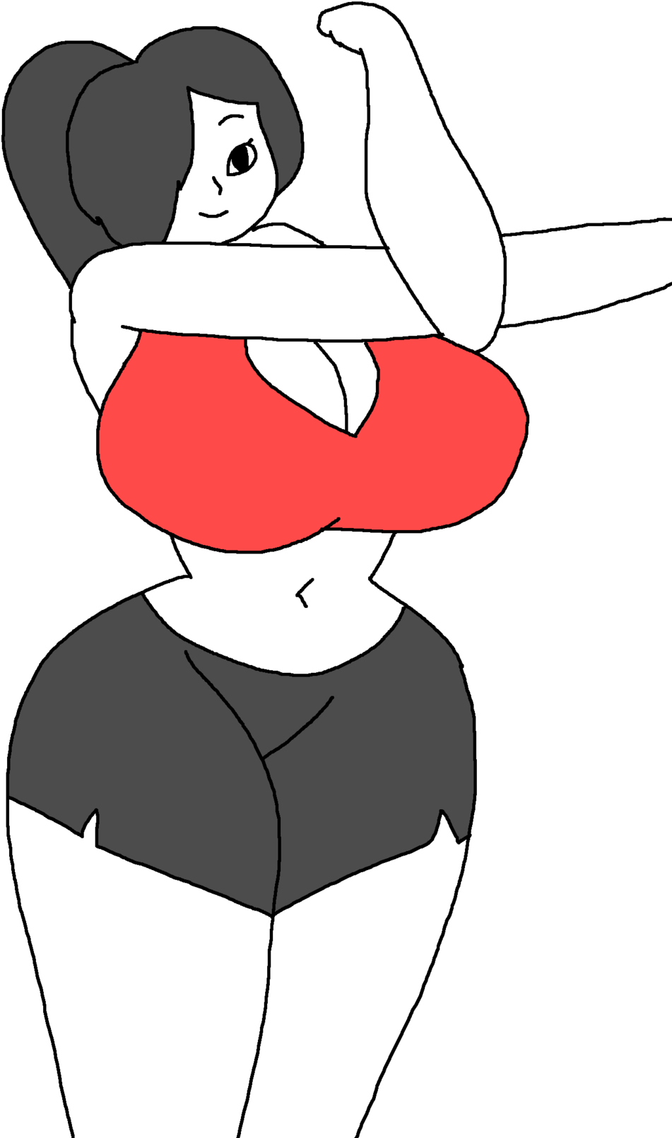 Elbow Clipart Shoulder - Cartoon - Png Download (1024x1680), Png Download
