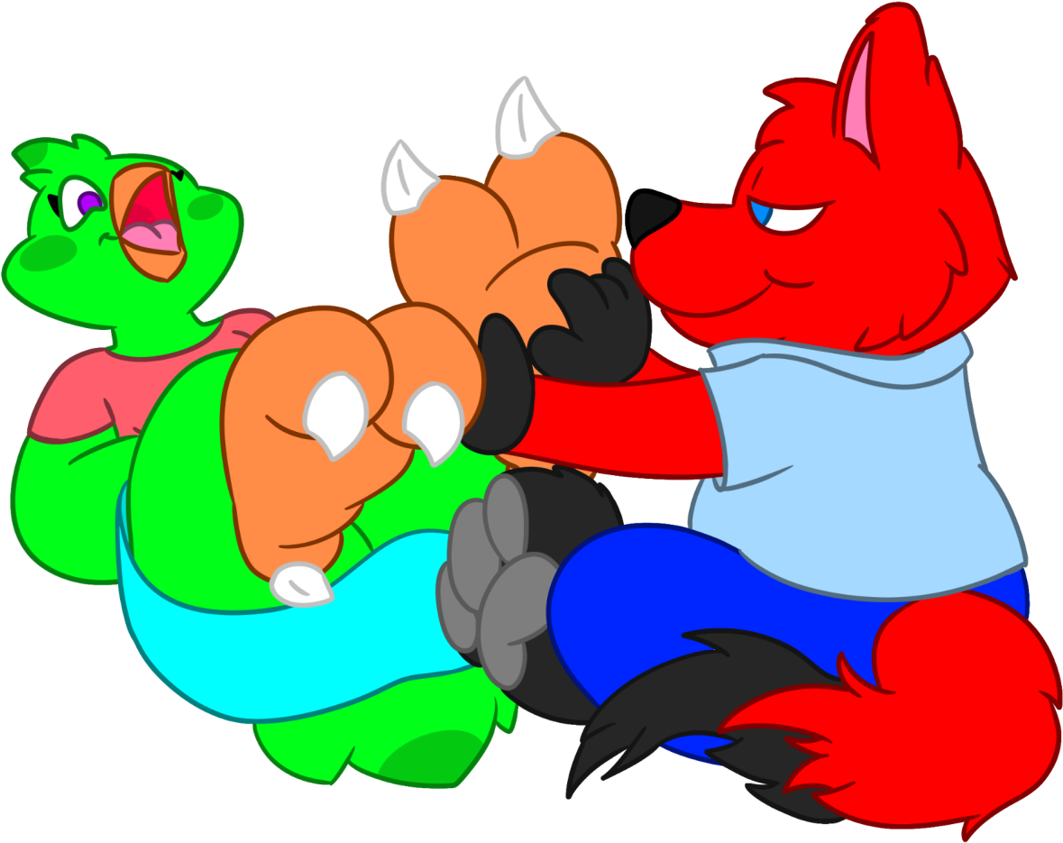 Emily's Ticklish Feet - Cartoon Clipart (1280x1006), Png Download