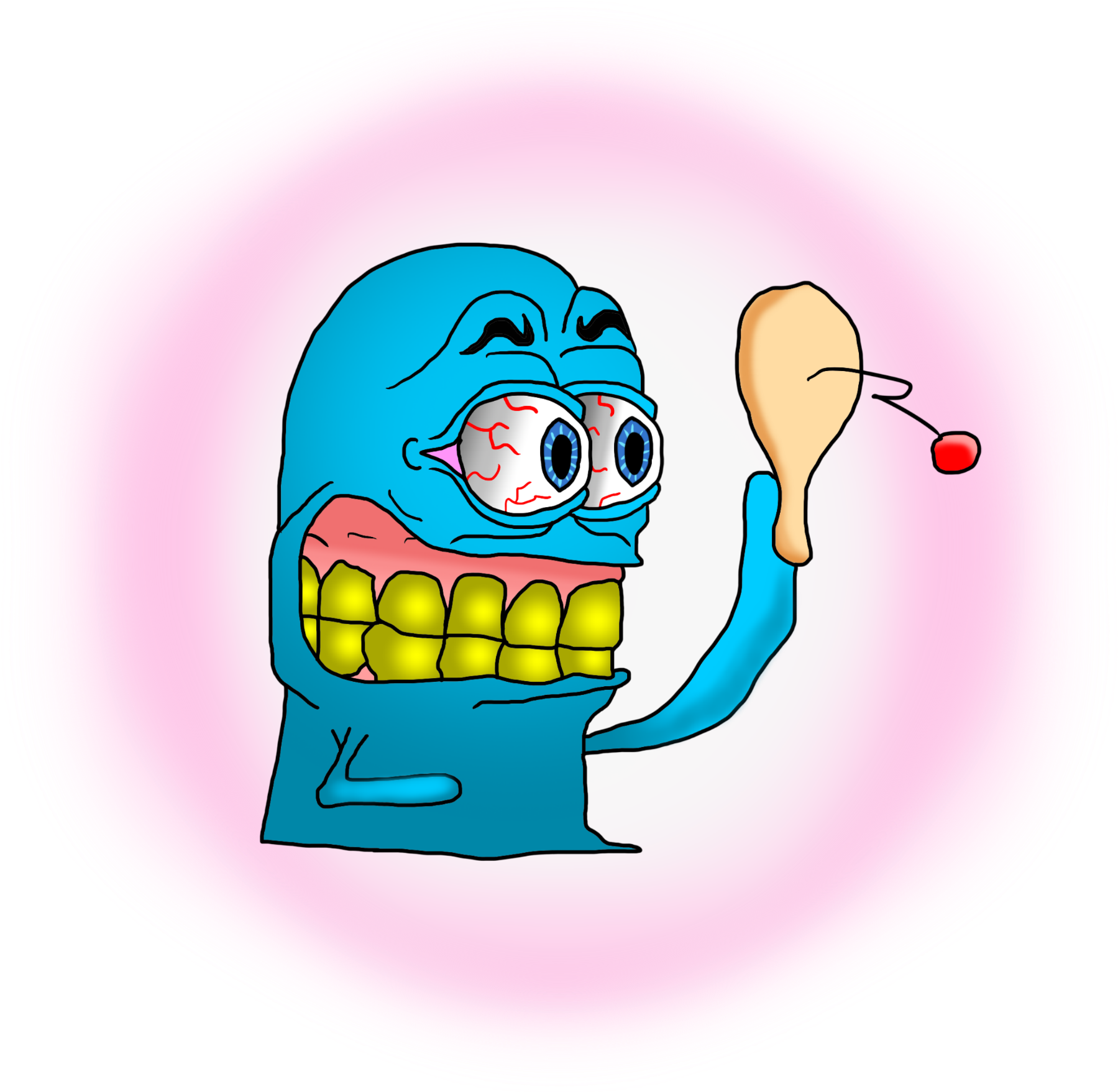 Cartoon Nose Head - Cartoon Clipart (1929x1756), Png Download