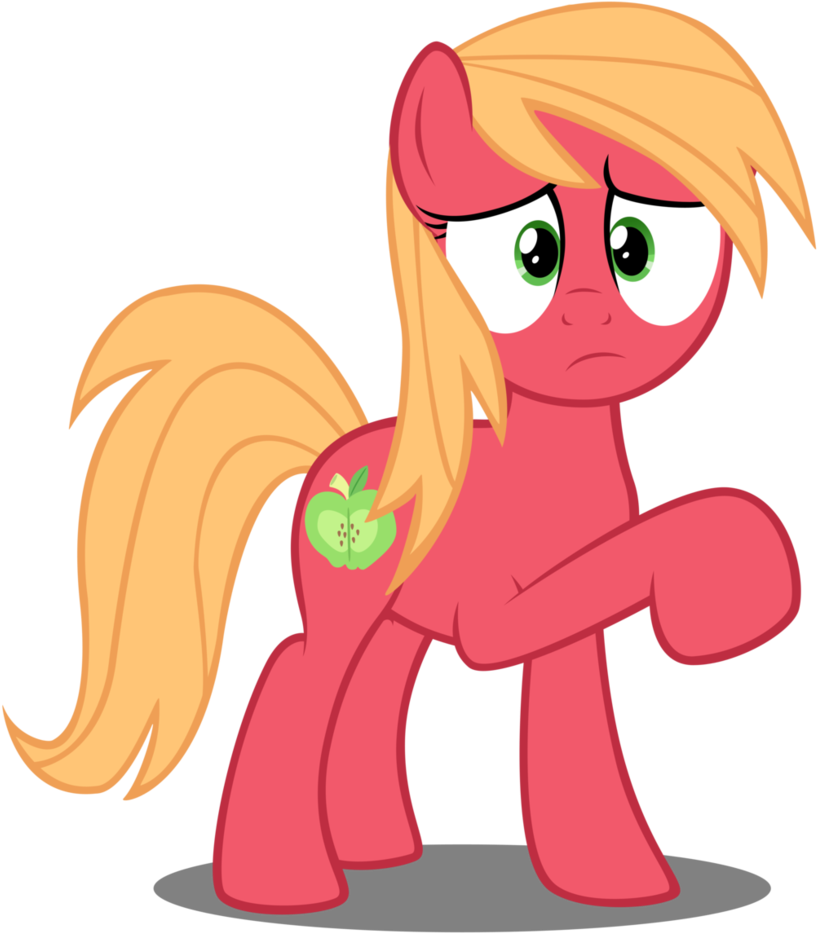 Big Mac The Mare - Cartoon Clipart (835x956), Png Download