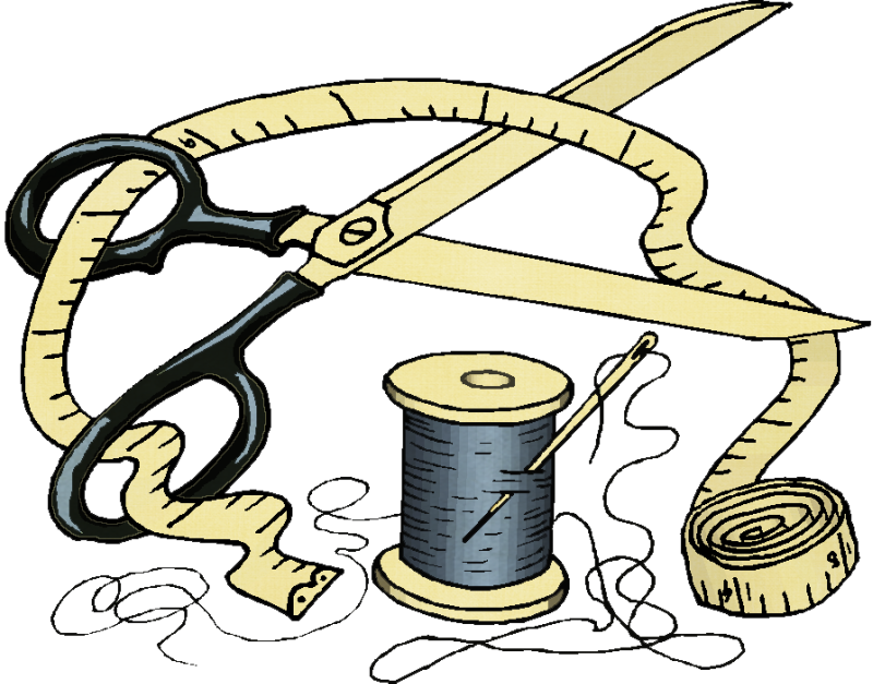 Láminas Vintage,antiguas,retro Y Por El Estilo - Clip Art Sewing - Png Download (800x627), Png Download