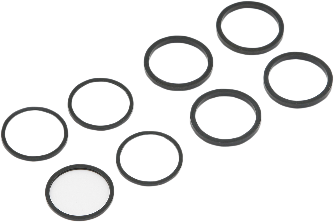 Drag Specialties Front Rear Brake Caliper Seal Kit - Circle Clipart (1172x780), Png Download