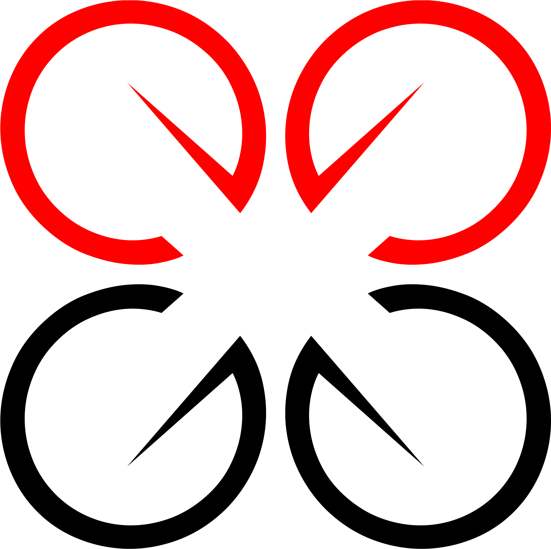 Qm Phoenix - Emblem Clipart (1769x1769), Png Download
