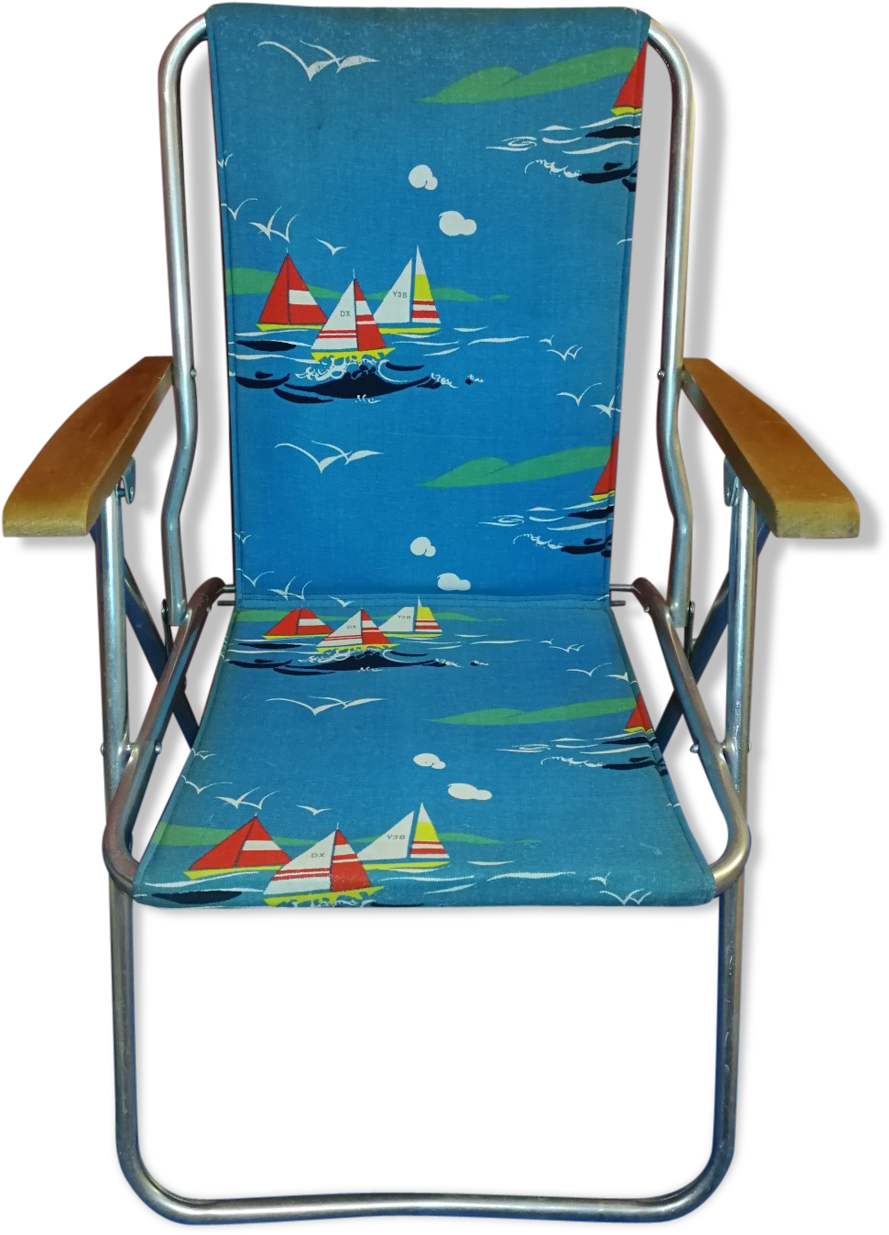 vintage camping chair