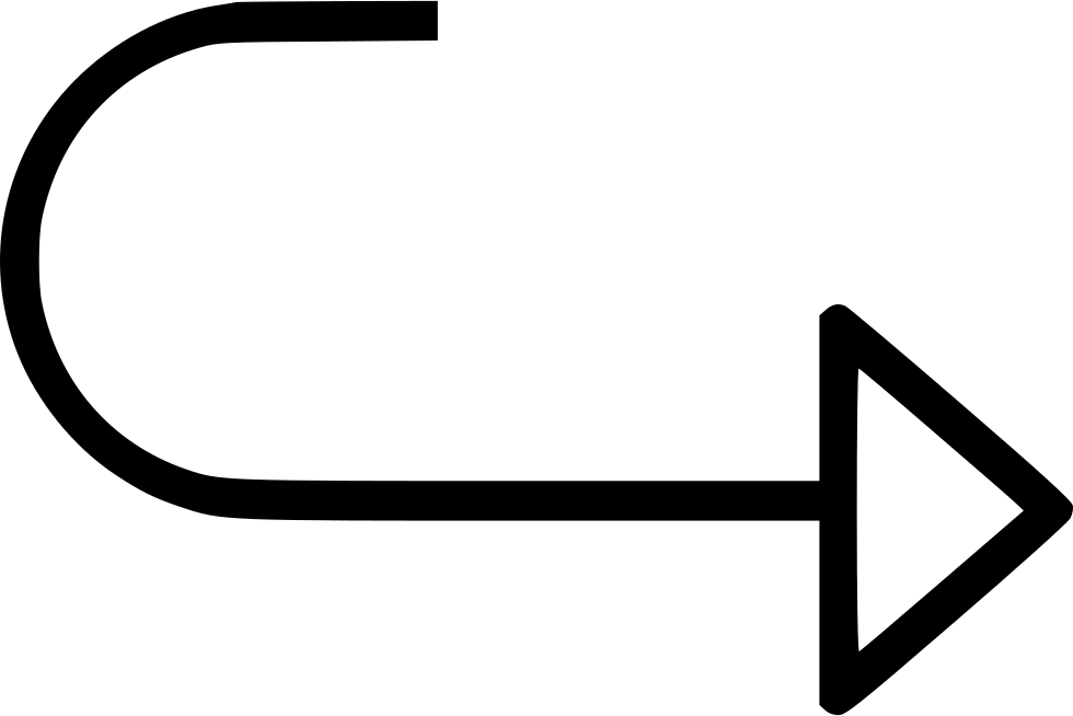 Redo Repeat Curve Right Comments Clipart (980x654), Png Download