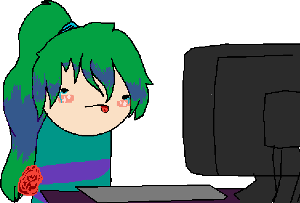 Drawing On A Mouse Pad Be Like - Cartoon Clipart (1000x692), Png Download