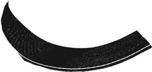 Y1872 Black Fantasy Leather Clipart (1024x768), Png Download