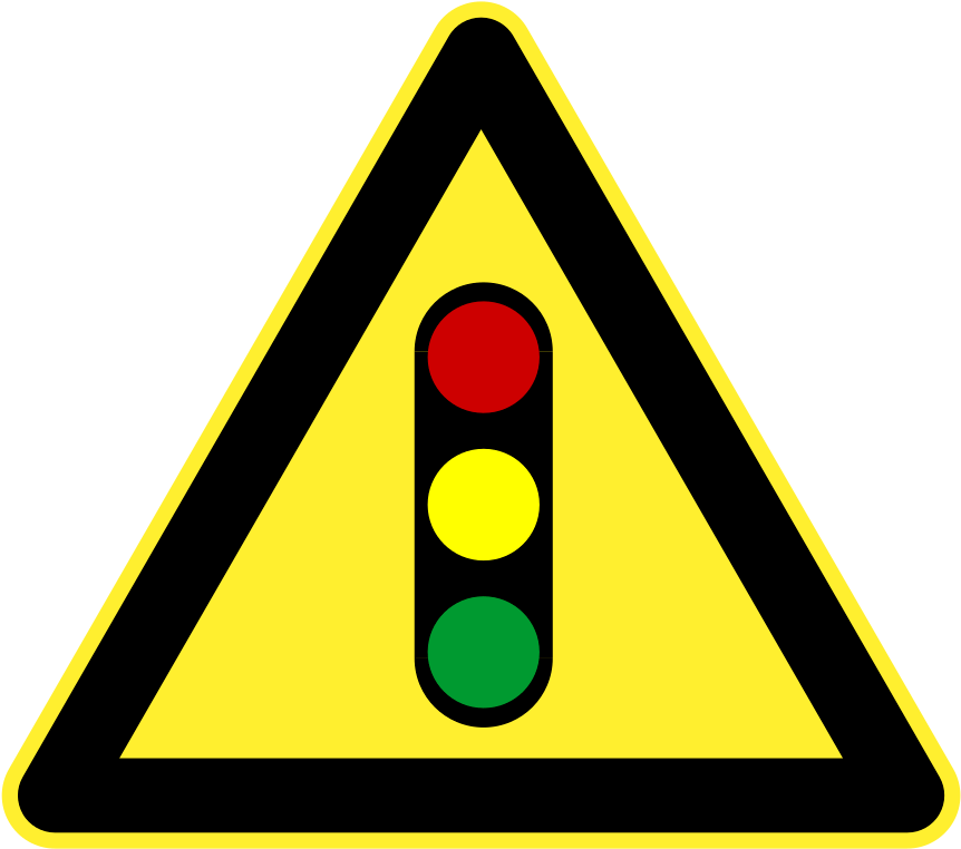Hazard Sign Clip Art - Png Download (868x768), Png Download