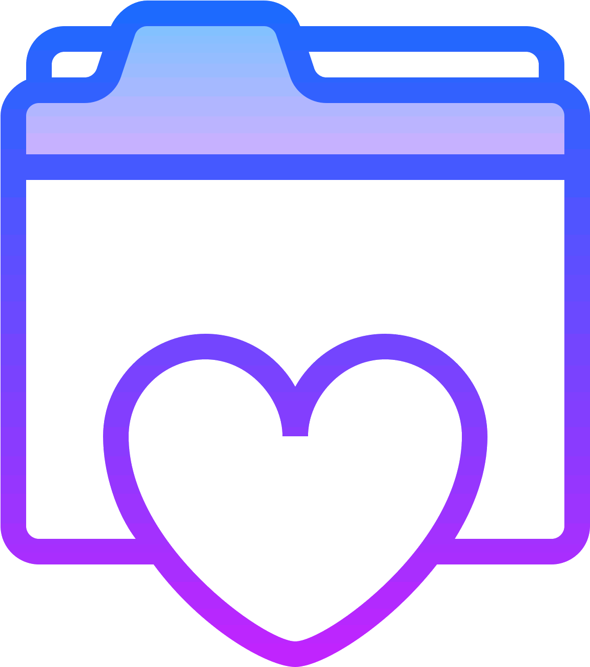 Folder Ulubione Icon - Icon Clipart (1600x1600), Png Download