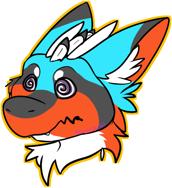 Mochi Derp Badge Clipart (597x652), Png Download