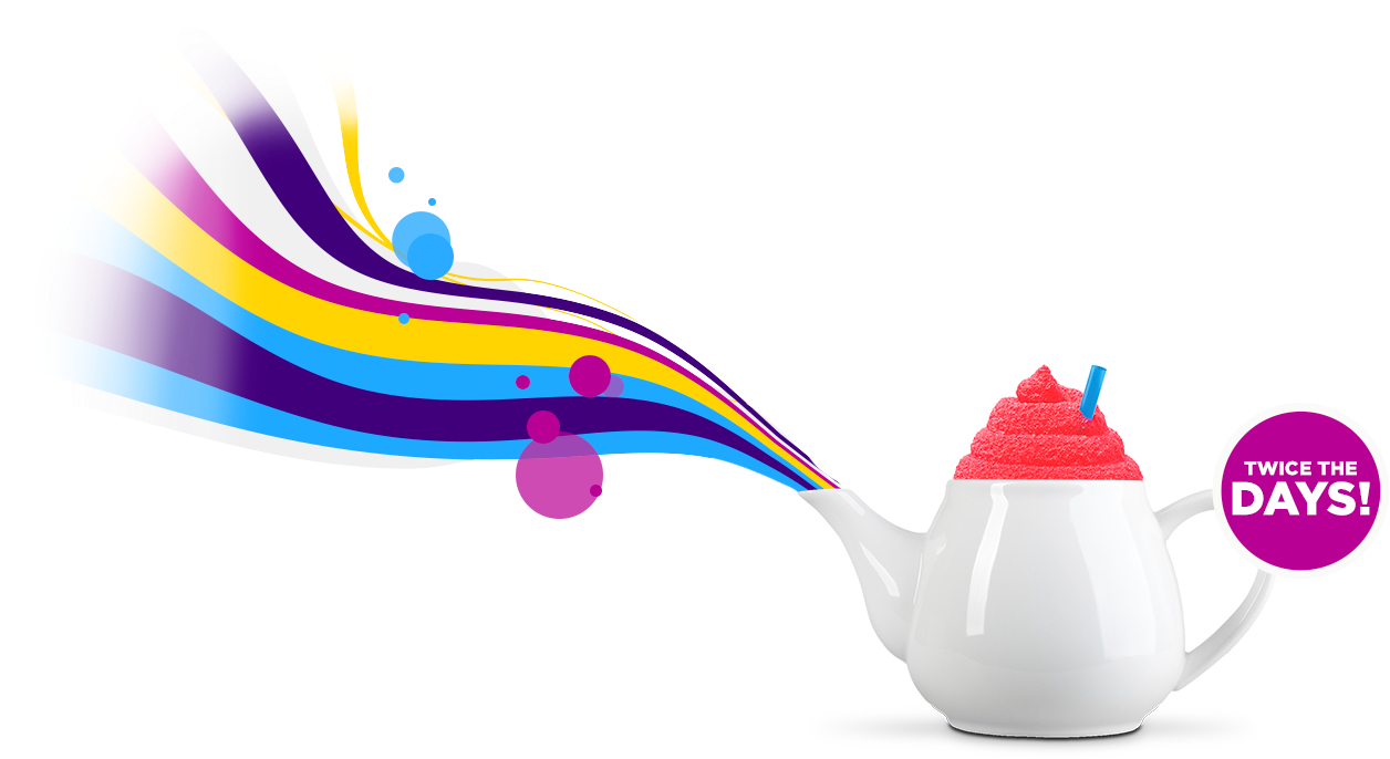 Slurpee Day Saved From Slurpee - Teapot Clipart (1255x723), Png Download