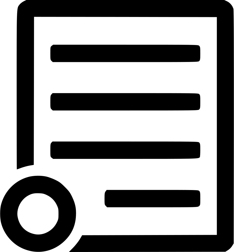 Invoice Document Bill Send Svg Png Icon Free Download Clipart (910x980), Png Download