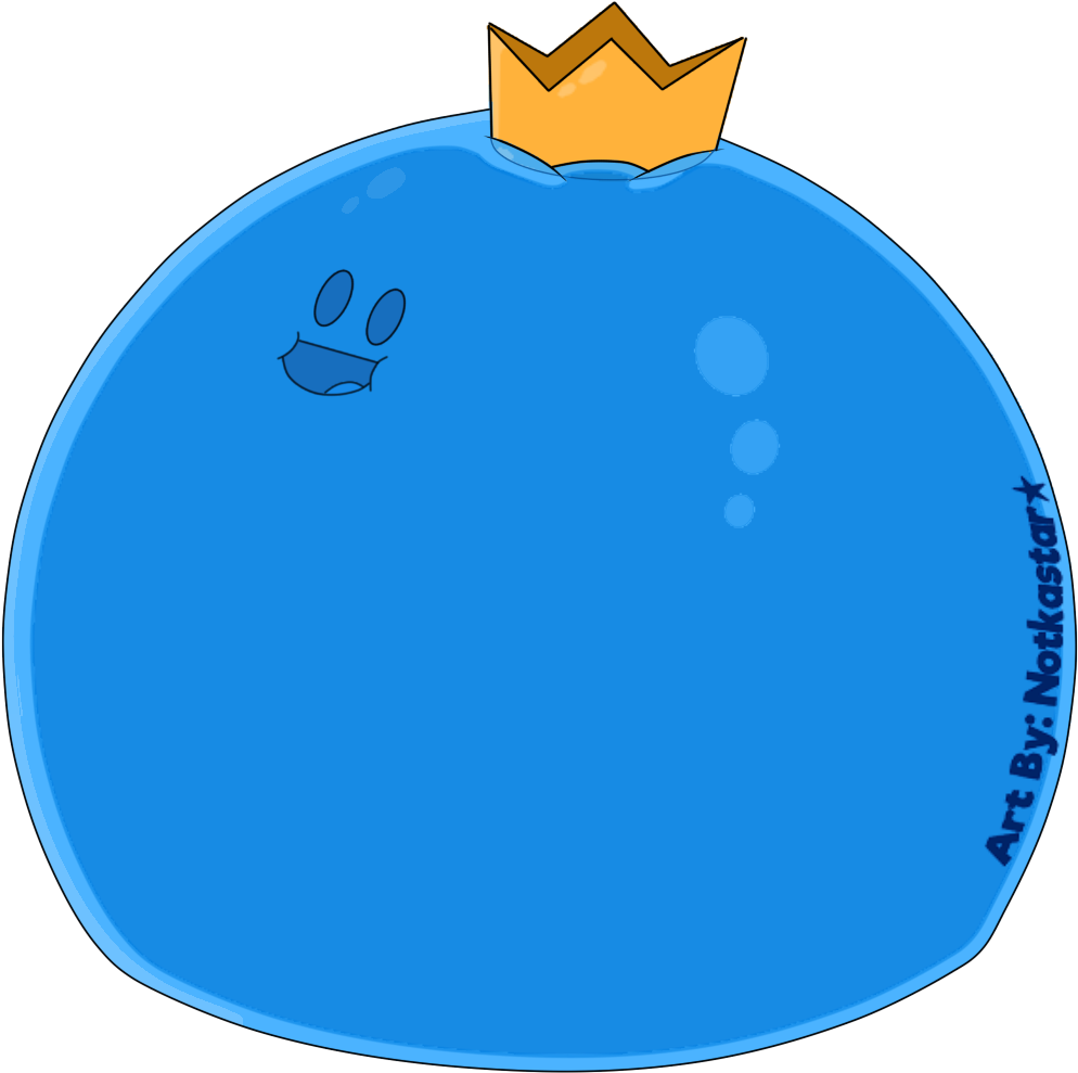 King Slime - Circle Clipart (1000x1000), Png Download