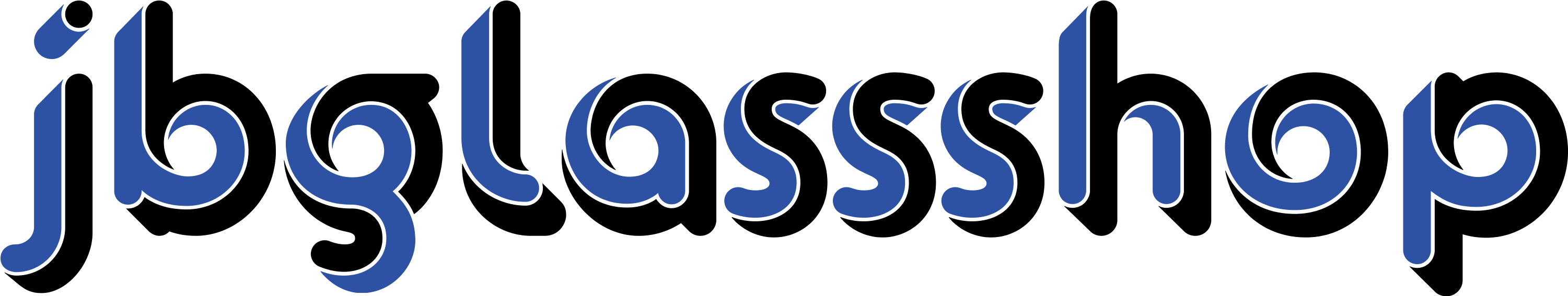 Jane & Budds Glass - Graphic Design Clipart (3400x966), Png Download