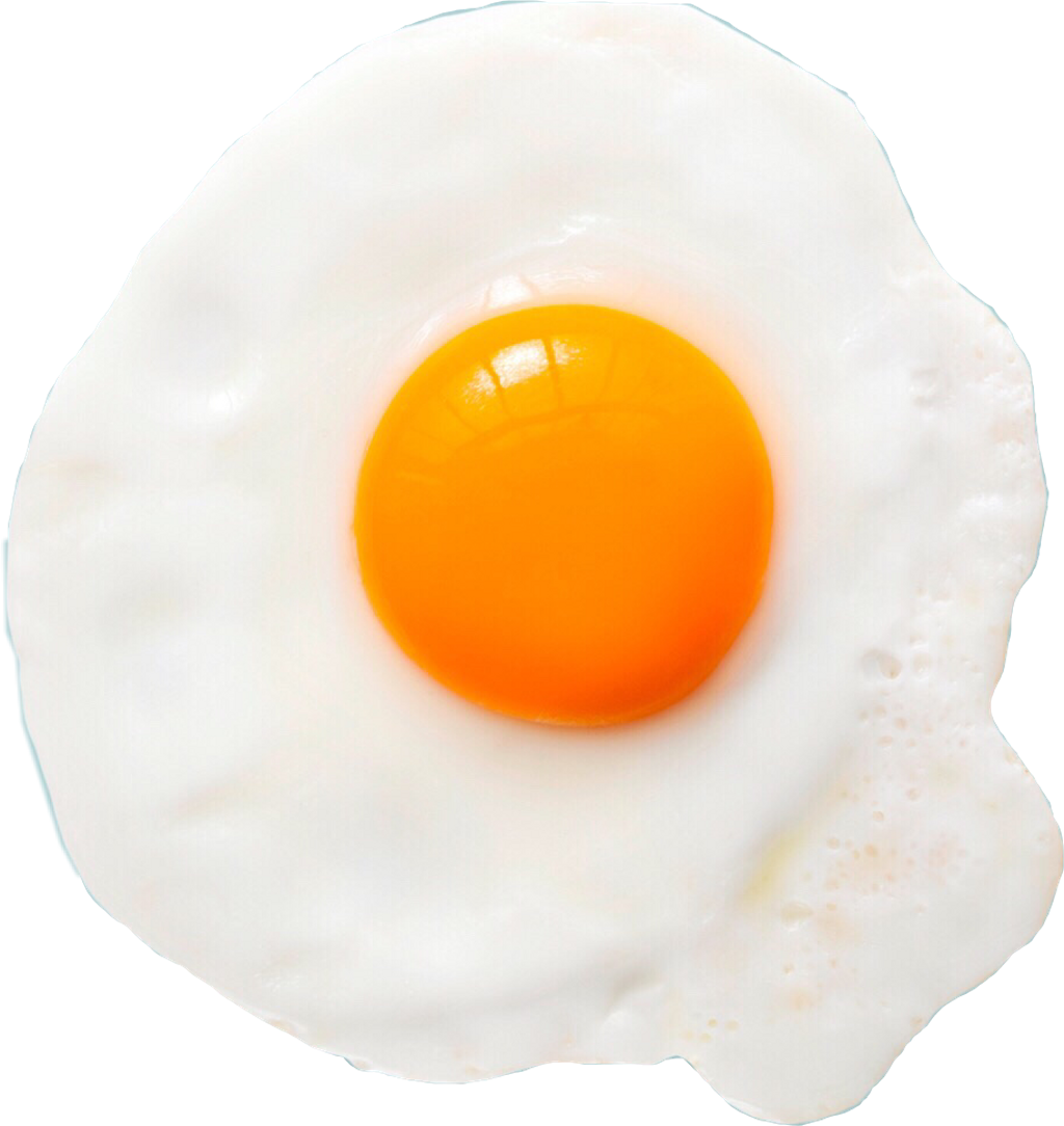 Freetoedit Egg Sunnyside Sunnysideup Friedeggs Yellow Clipart (1024x1084), Png Download