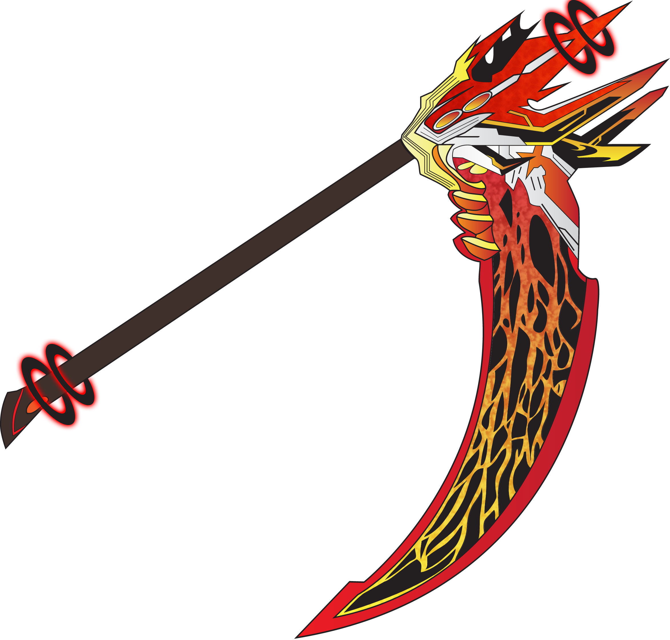Decided To Live-trace The Scythe, Made This Http Clipart (2346x2238), Png Download