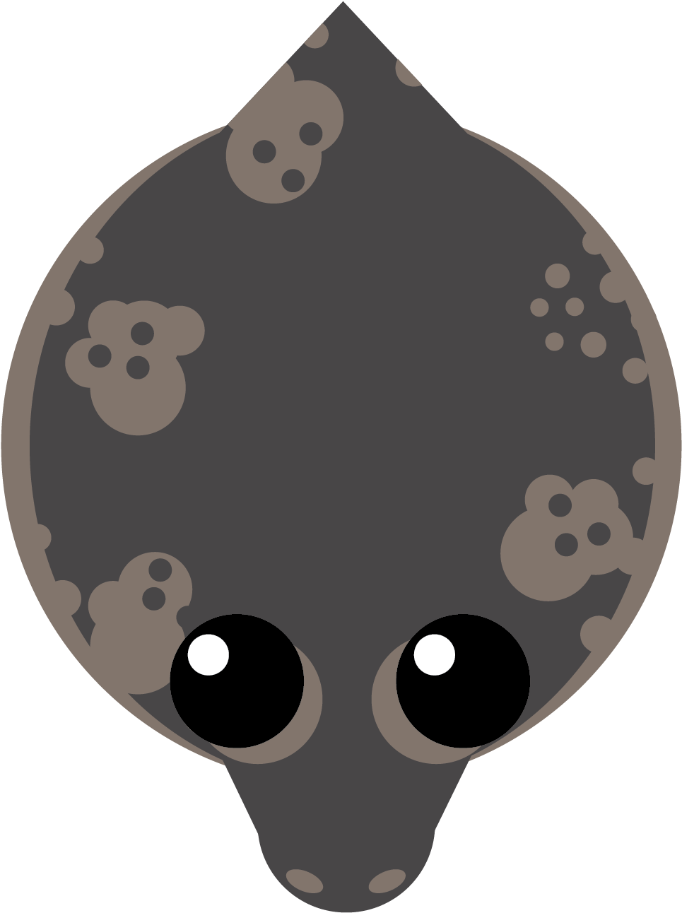 Choose The Color That Fits It Better Then Make Spots - Cartoon Clipart (1419x1419), Png Download