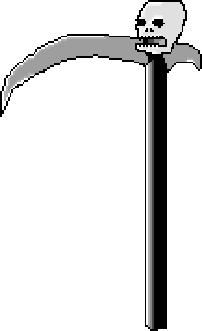 Death's Scythe Clipart (660x1080), Png Download