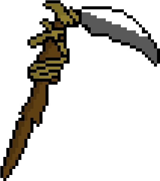 Scythe Clipart (570x670), Png Download