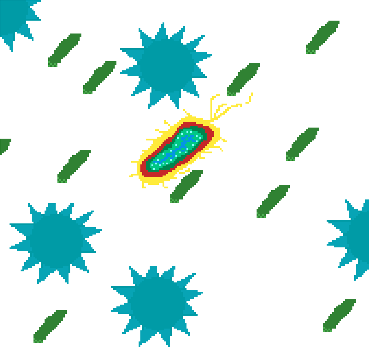 Bacteria - Fdf Logo Clipart (1200x1200), Png Download