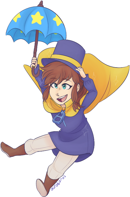 We Happy Few, Serious Sam, A Hat In Time, Shovel Knight, - Cartoon Clipart (494x704), Png Download