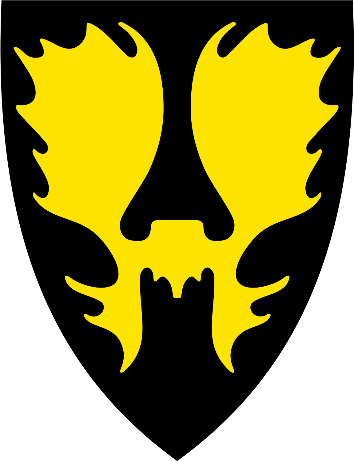 Kommunevåpen Namsskogan Clipart (1200x1500), Png Download