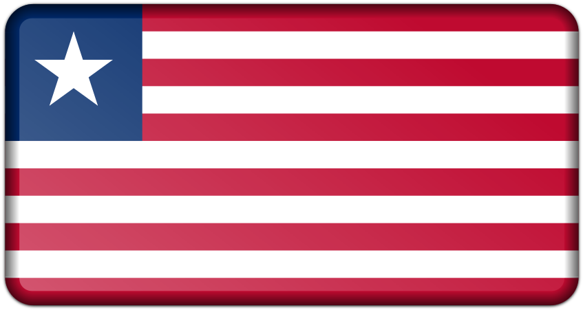 Flag Of Liberia - Flag Clipart (1000x526), Png Download