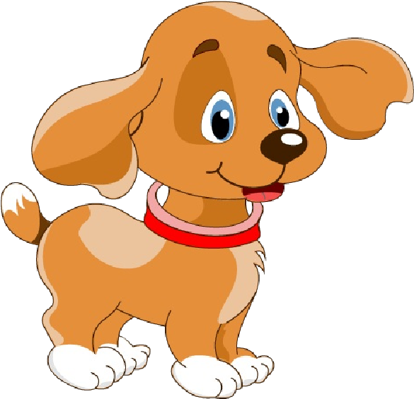 Clipart Of Dog, - Cartoon - Png Download (600x600), Png Download