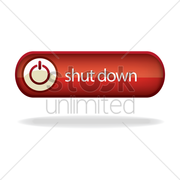Shutdown Button Clipart Png - Shutdown Button Transparent Png (600x600), Png Download