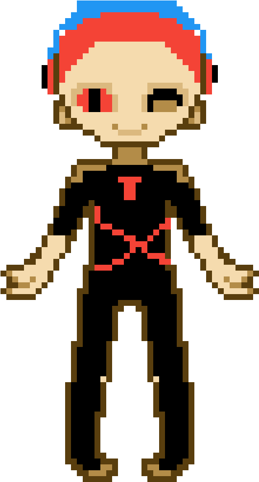 Me By Fortnite-pixel - Grid Aphmau Pixel Art Clipart (1200x1200), Png Download