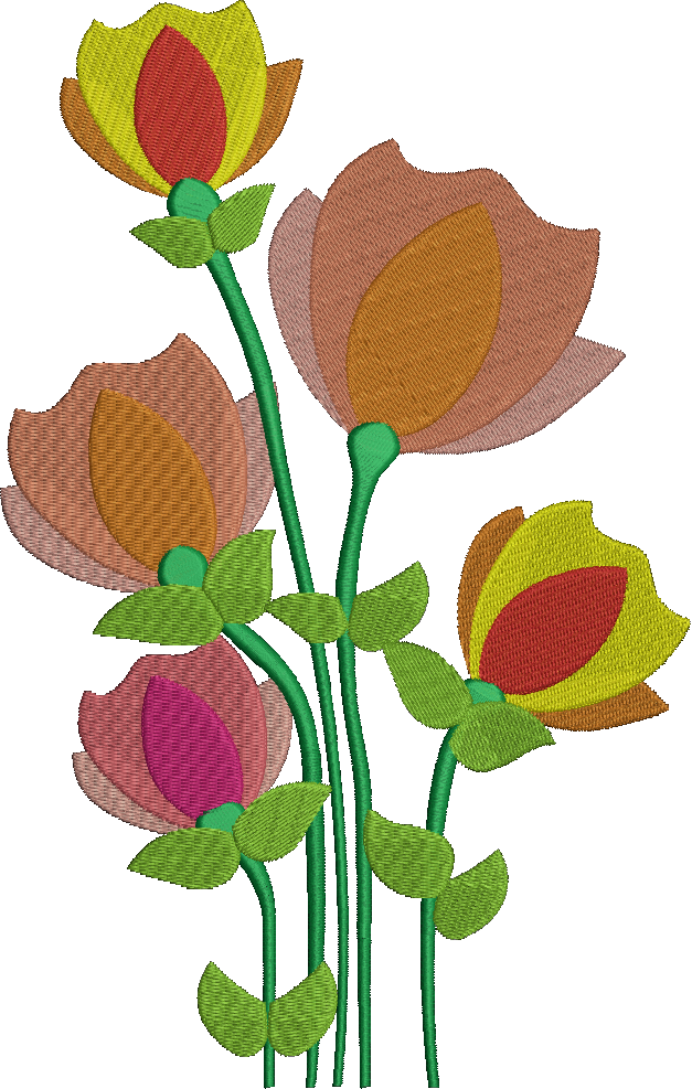 Garden Roses Clipart (627x987), Png Download