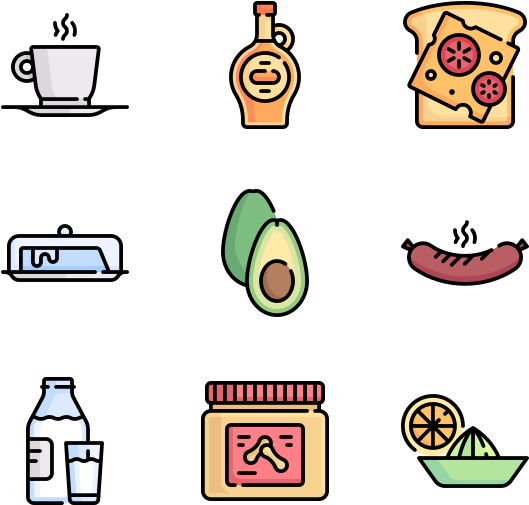 Breakfast Clipart (600x564), Png Download