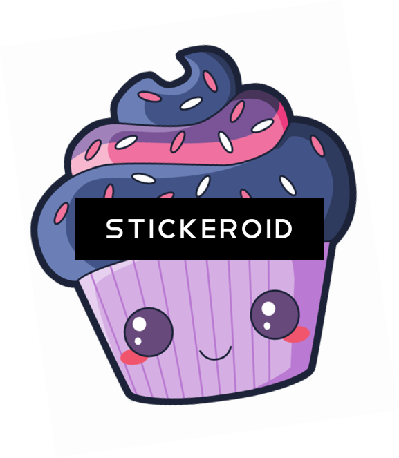 Cupcake Dessert - Cartoon Cupcakes Clipart (577x663), Png Download