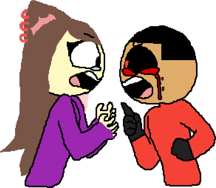 I Don't Want To Fight - Cartoon Clipart (1200x900), Png Download